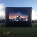 inflatable projection screen