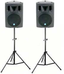 10″ Powered Speakers