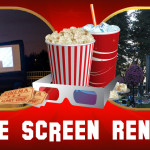 inflatable outdoor movie screen