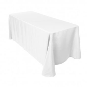 Full Length 6′ Banquet Table Linens (90”x132”)