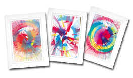 25 Spin Art Frames