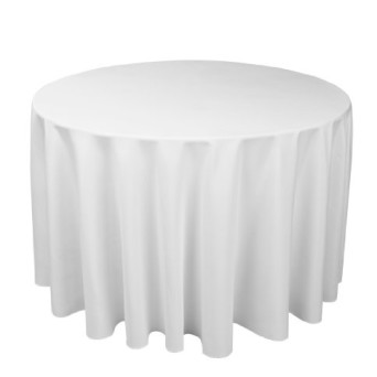 Full Length Round Table Linens (120”)