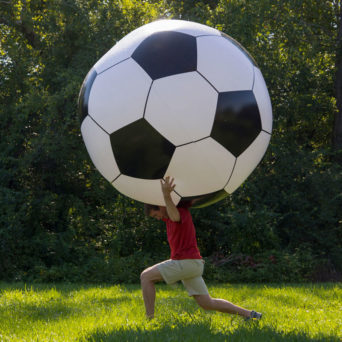 Image result for giant soccer ball